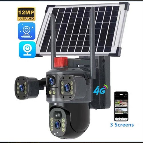 12MP Solar Outdoor Security Camera