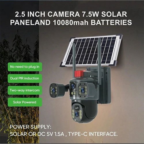 12MP Solar Outdoor Security Camera