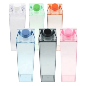 1L Clear Minimalist Water Bottle