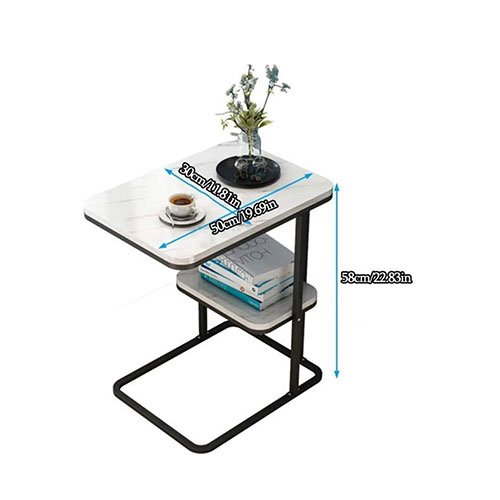 2-Tier Chic Luxurious Side Table