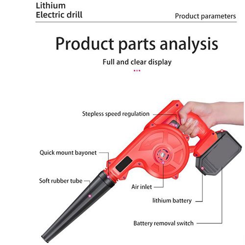 21V Cordless Electric Air Blower