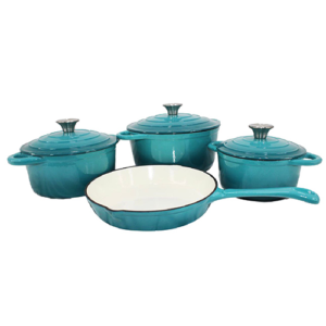 7-Piece-Cast-Iron-Pot-Set