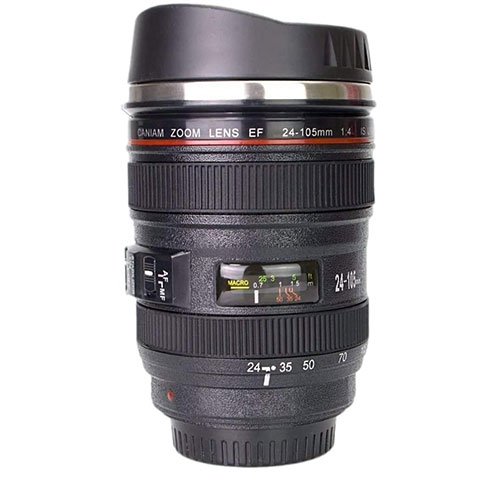 Camera Lens Thermo Flask