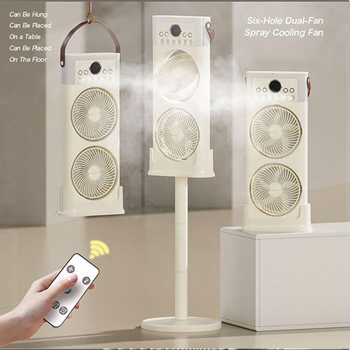 Dual Fan Mist Cooling System