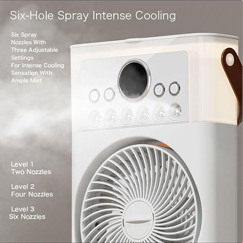 Dual Fan Mist Cooling System