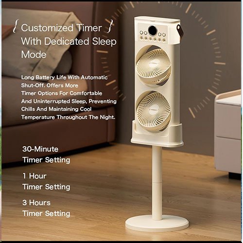 Dual Fan Mist Cooling System