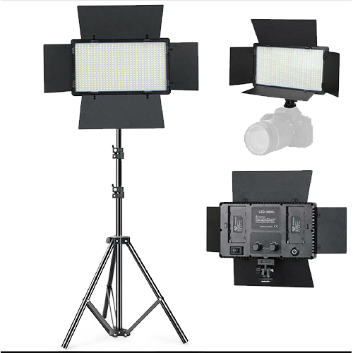 Professional Photo & Video Led Light Kit Varicolor 600-Bulb