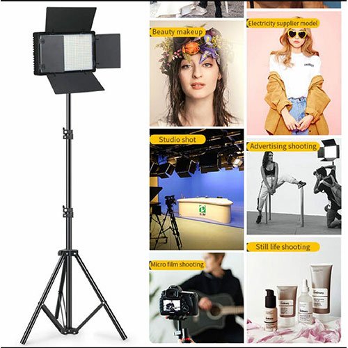 Professional Photo & Video Led Light Kit Varicolor 600-Bulb