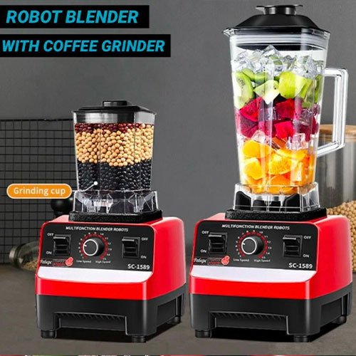 Robot Blender with Coffee Grinder