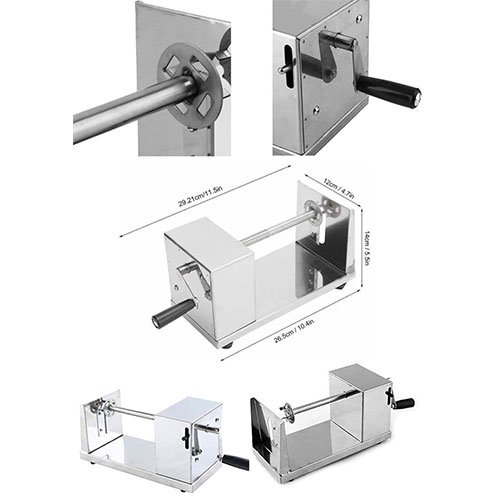 Stainless Steel Spiral Potato Slicer