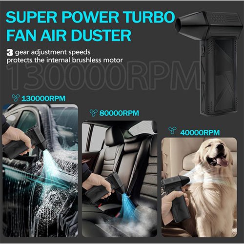 X3 High-Speed Electric Air Duster
